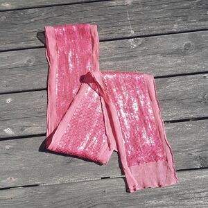 Sparkling Pink Scarf